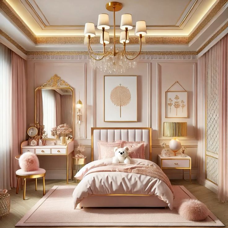 Quarto de princesa moderno: ideias de decoração