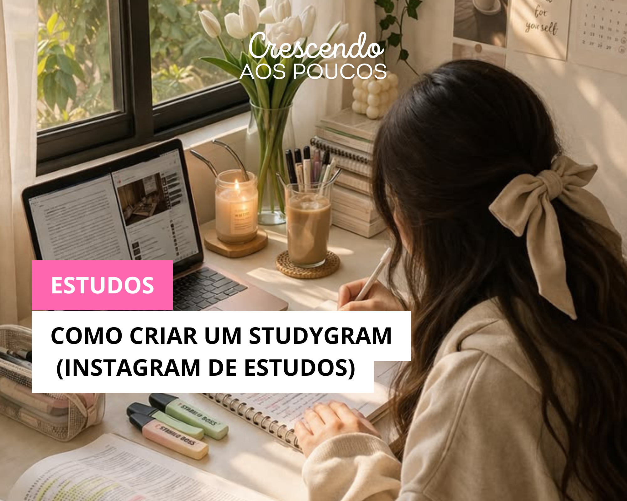 Como criar um Studygram (Instagram de estudos)