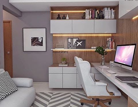 ideias de home office e escritorio pequeno