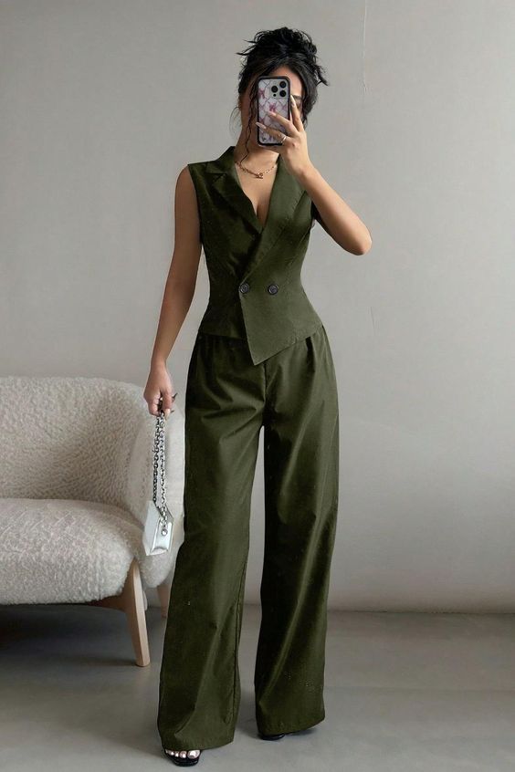 Verde Militar: Combinações Elegantes e Descontraídas em 22 Looks
