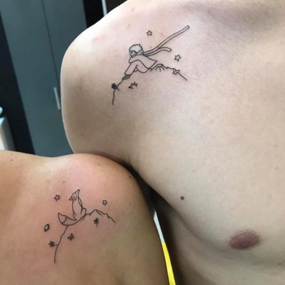 Você faria uma tatuagem de casal?