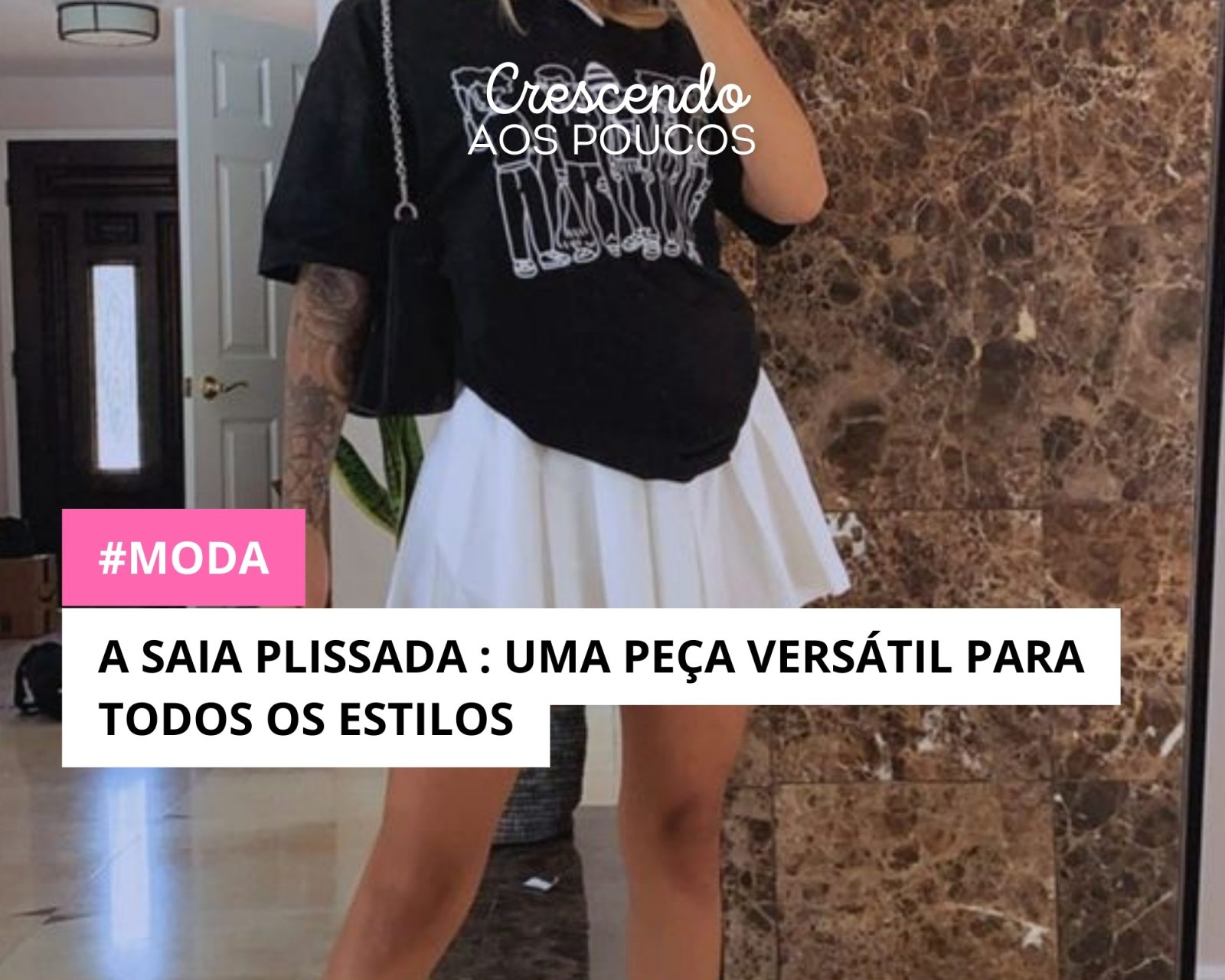 A Saia Plissada : Uma Peça Versátil para Todos os Estilos