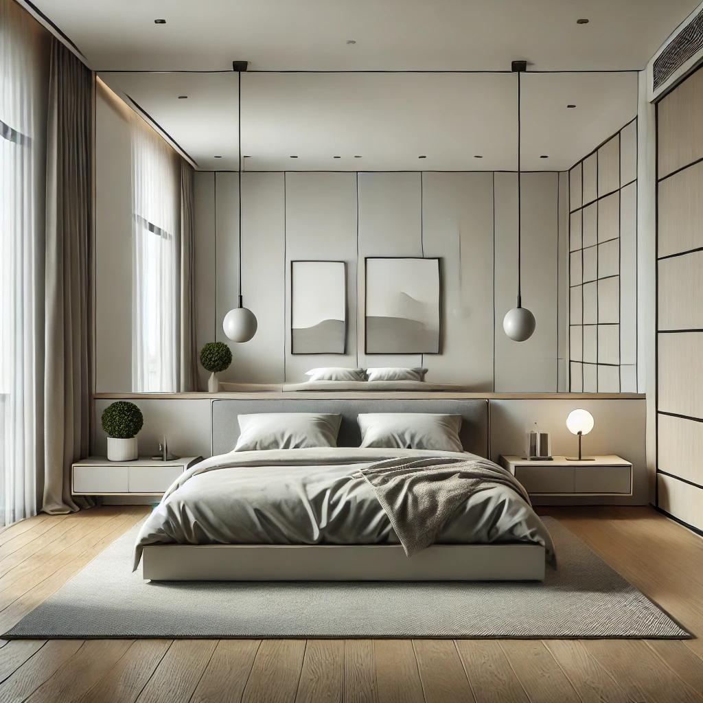 Quarto de Casal Moderno: Elegância, Conforto e Funcionalidade