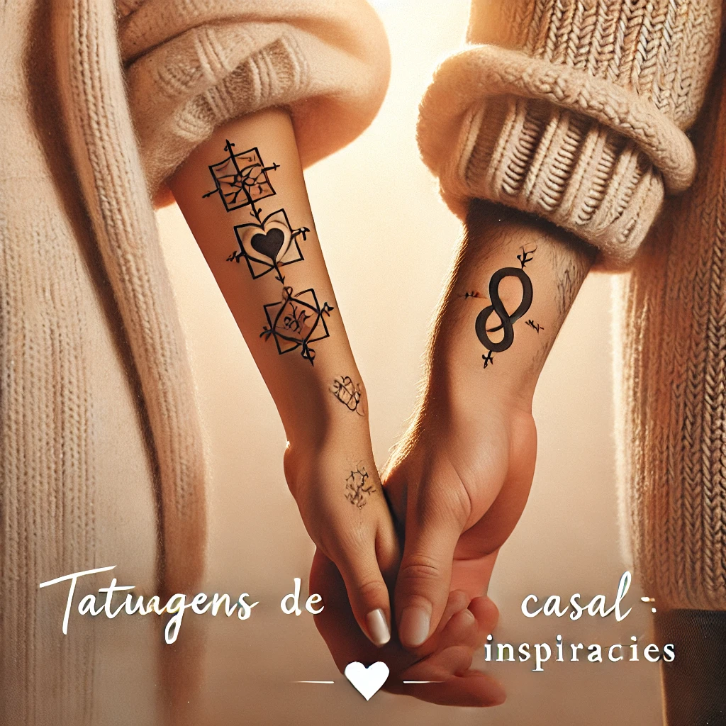 Tatuagem de Casal: 5 tipos de Inspirações para fazer