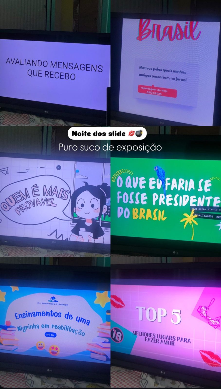Temas de Slides para Fazer com as Amigas na Noite dos Slides: Ideias Divertidas
