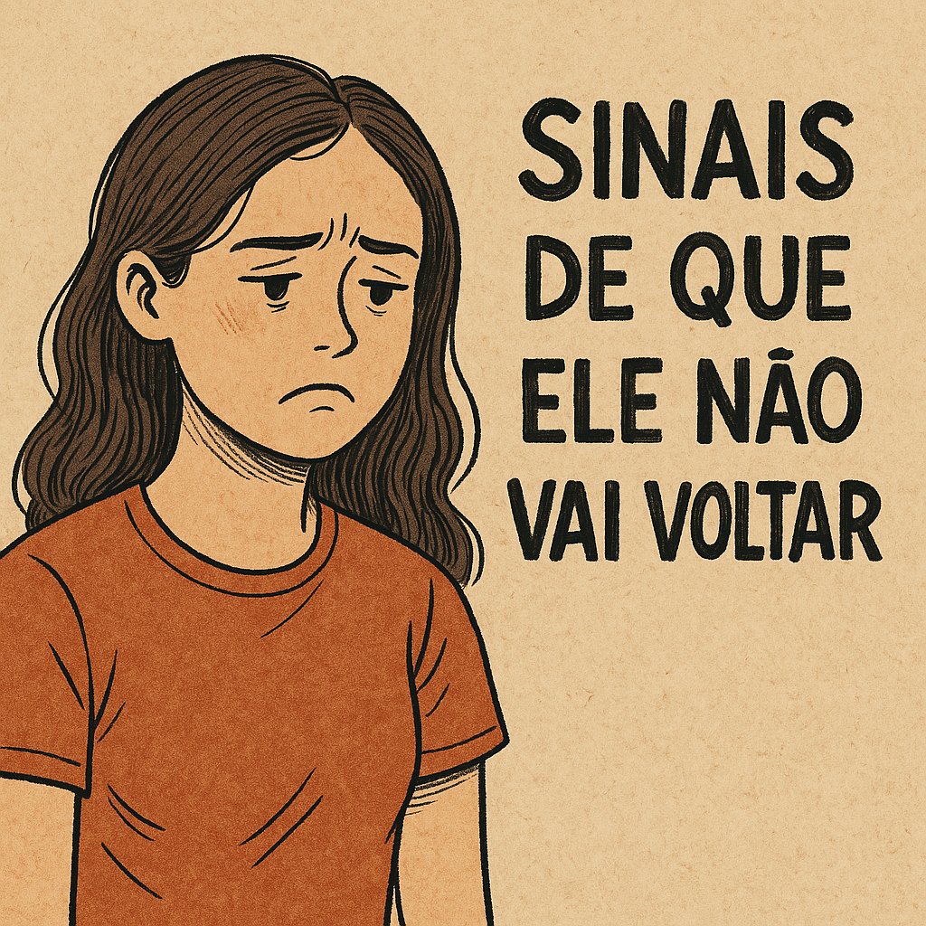 Ele Não Vai Voltar: Sinais
