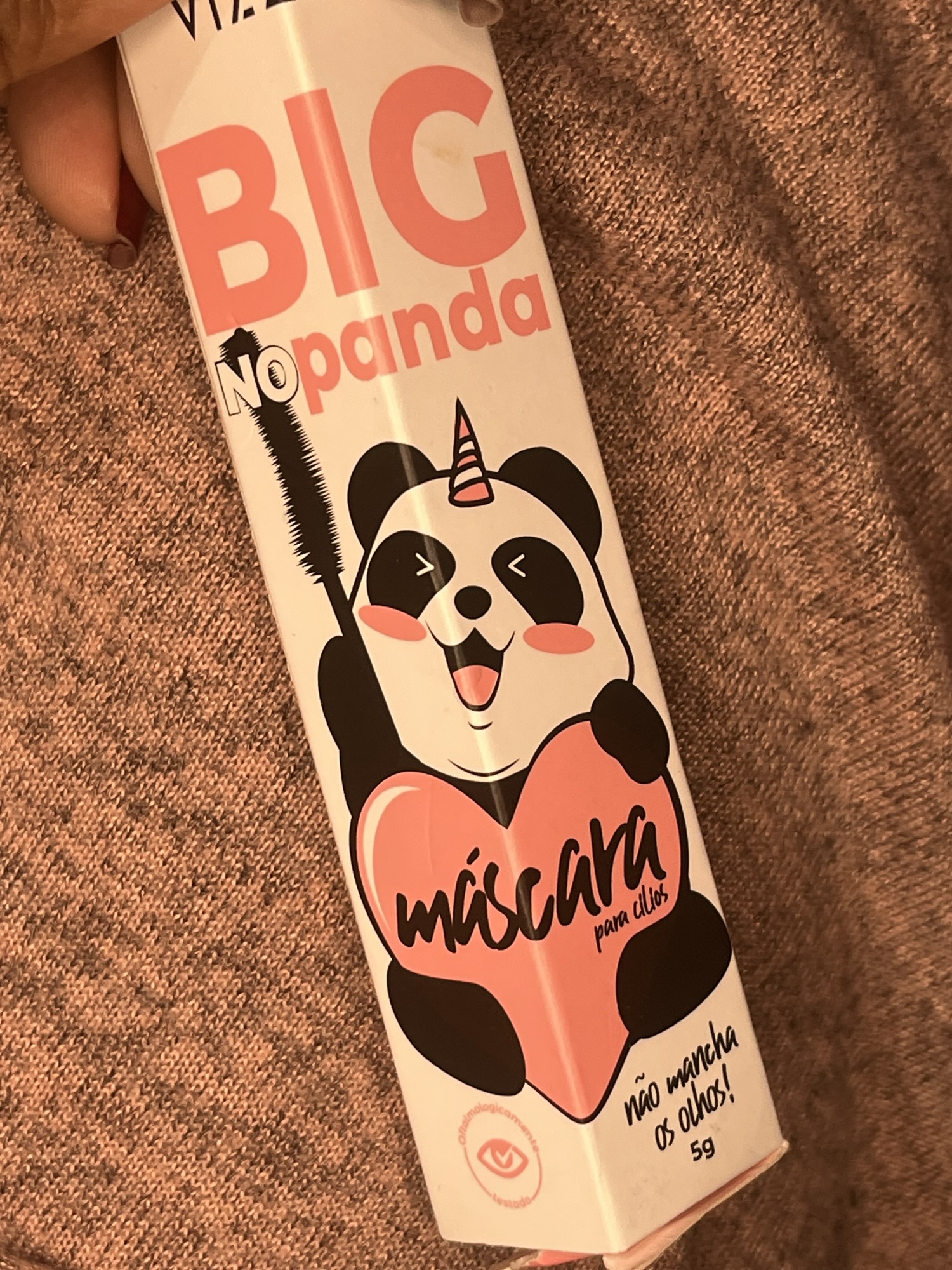Big no Panda: resenha máscara de cílios Vizzela