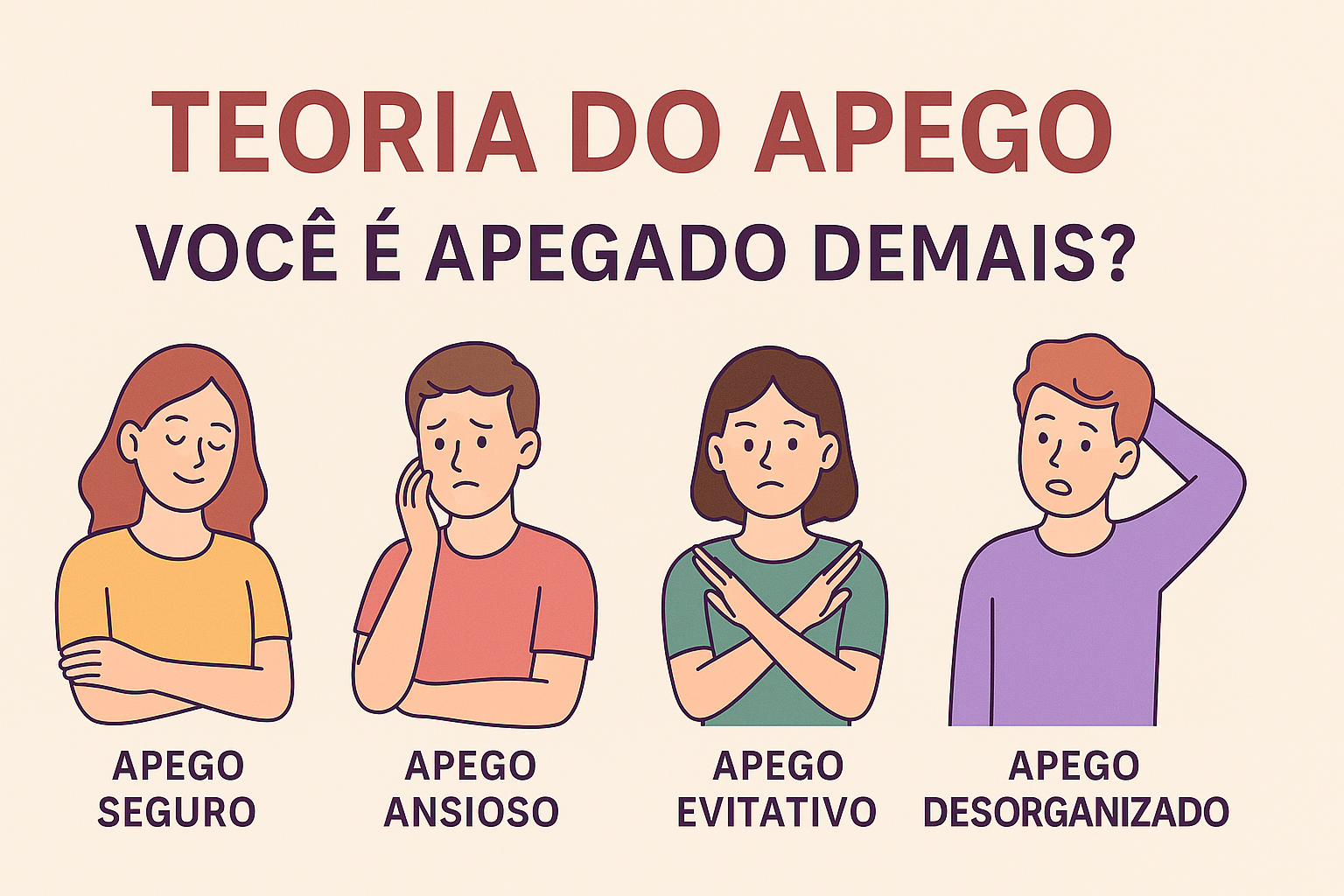 Teoria do Apego: Descubra se você é apegado e qual seu estilo de apego
