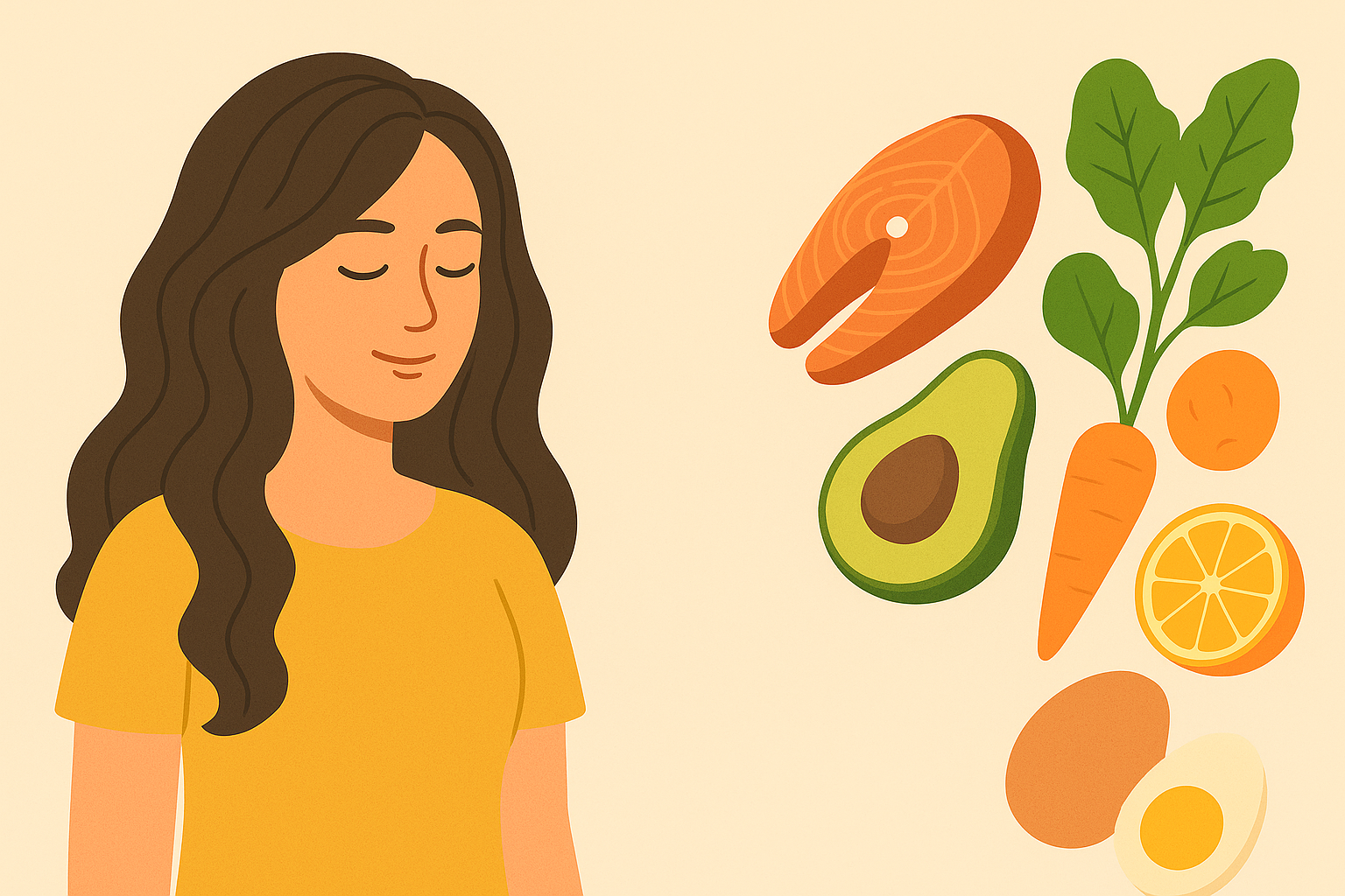 Alimentos para fortalecer cabelo: o que incluir na sua dieta