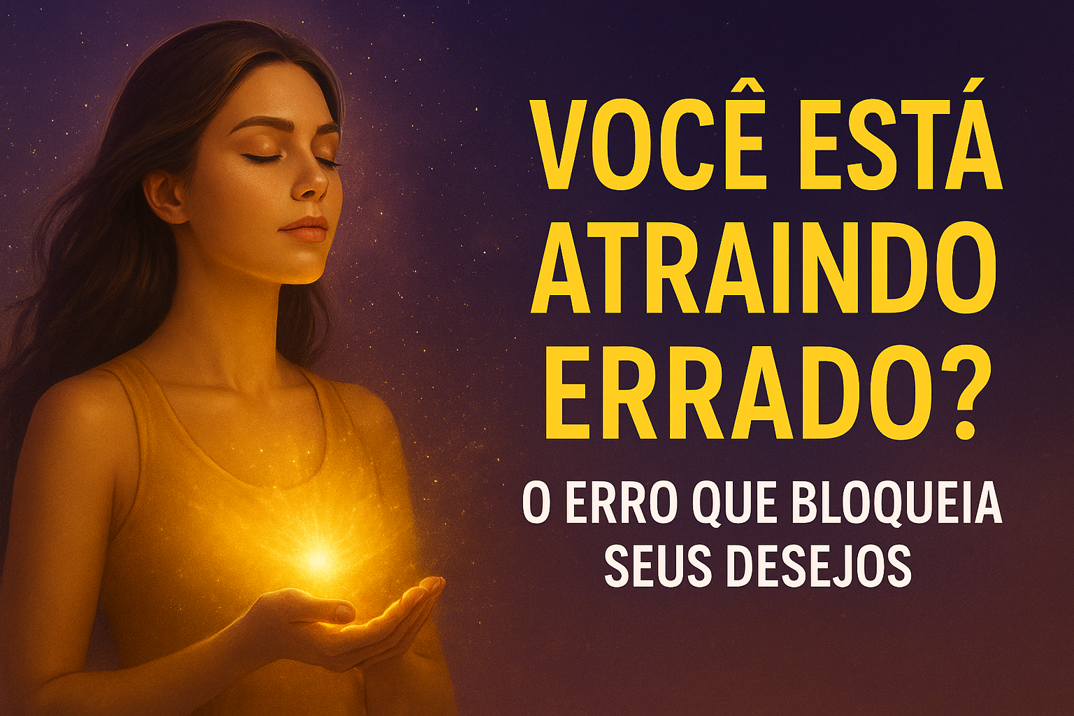Você Está Atraindo Errado! O Erro Que Está Bloqueando Seus Desejos
