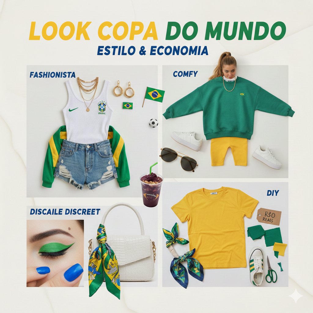 ⚽️ Look Copa do Mundo: Como torcer com estilo