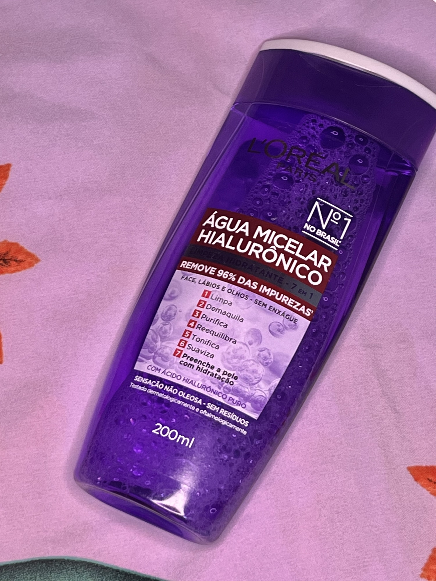 Resenha: Água Micelar Hialurônico L’Oréal Paris – Vale o Investimento?