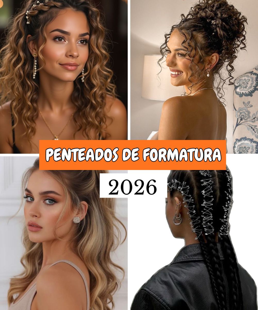 A Noite é Sua: Tendências de Penteados para Formatura 2026