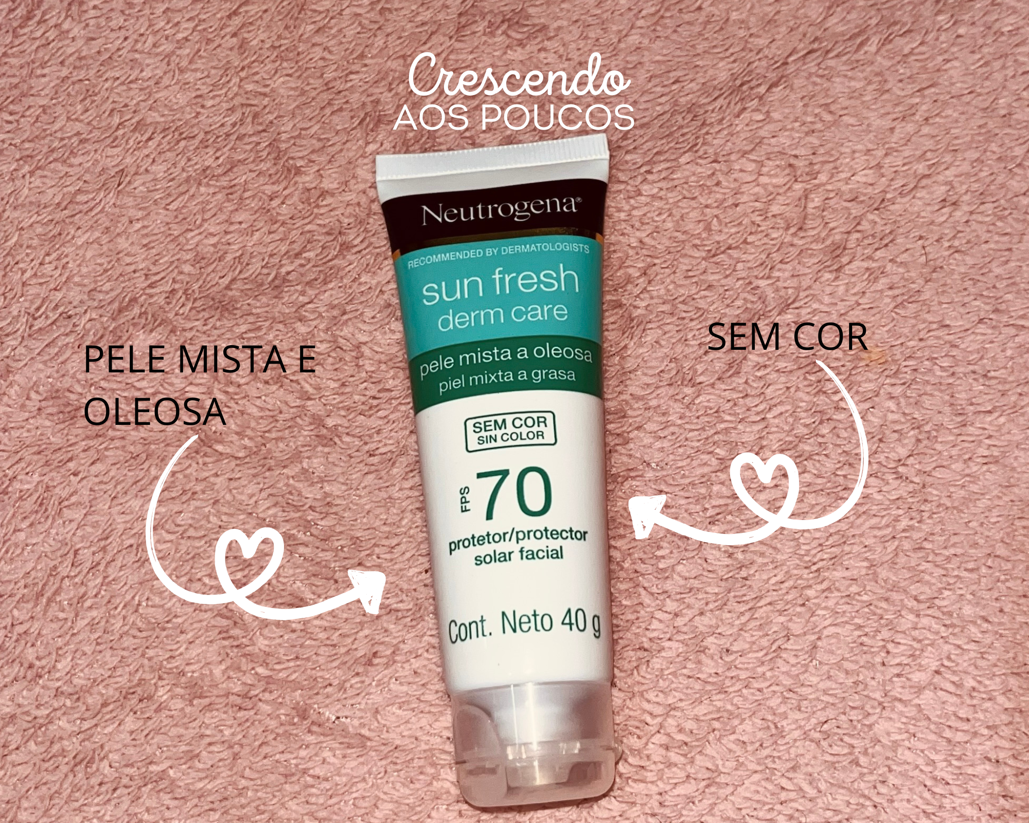 Resenha Sincera: protetor solar facial Neutrogena Sun fresh