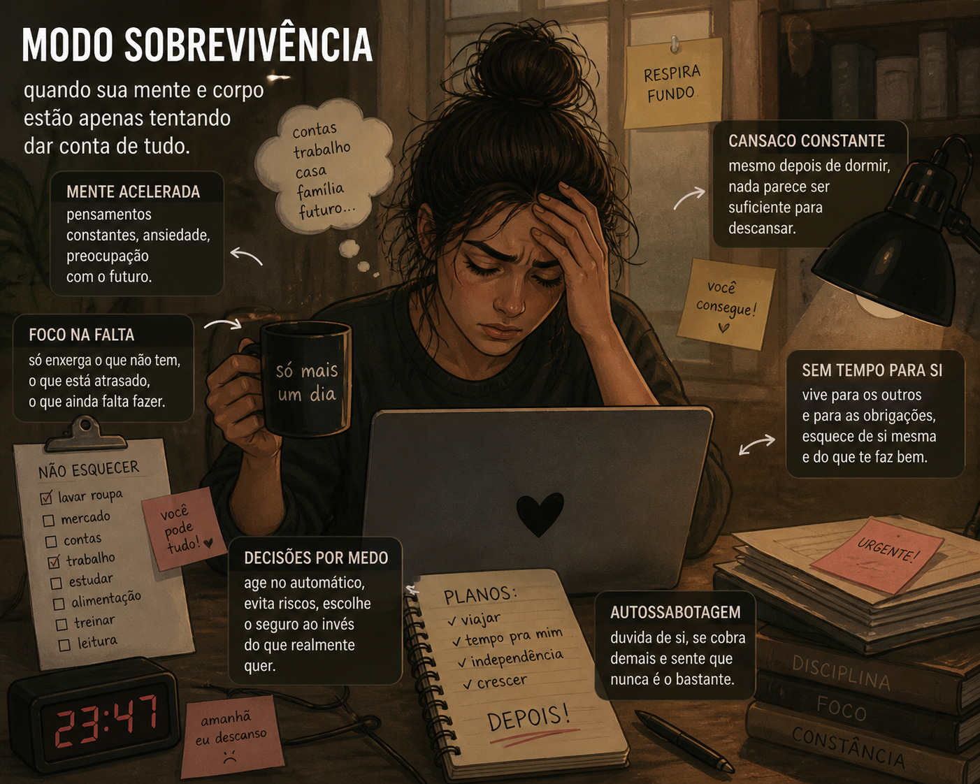 Descubra 3 sinais de que você está no modo escassez