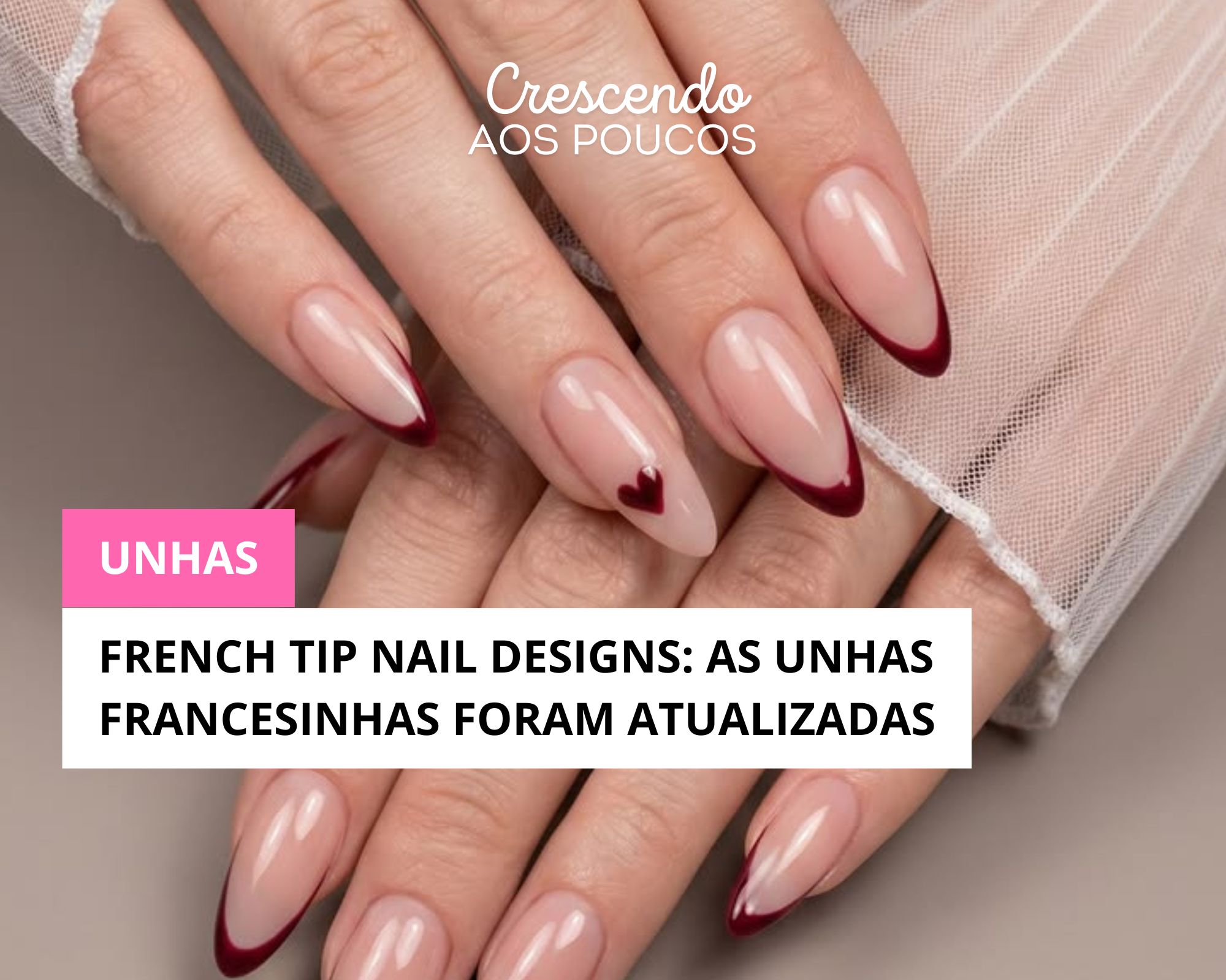 French Tip Nail Designs: As unhas francesinhas foram atualizadas
