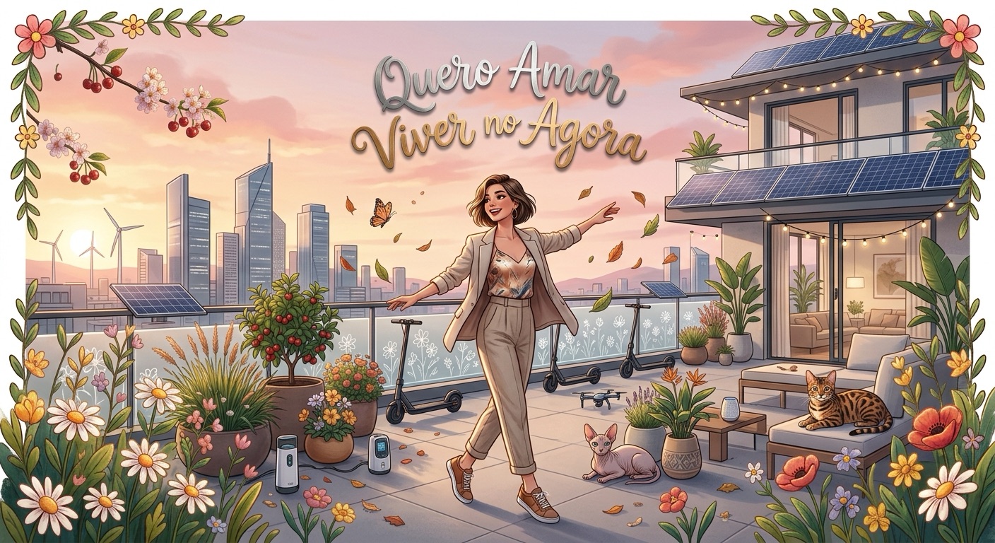 Eu quero amar viver o agora
