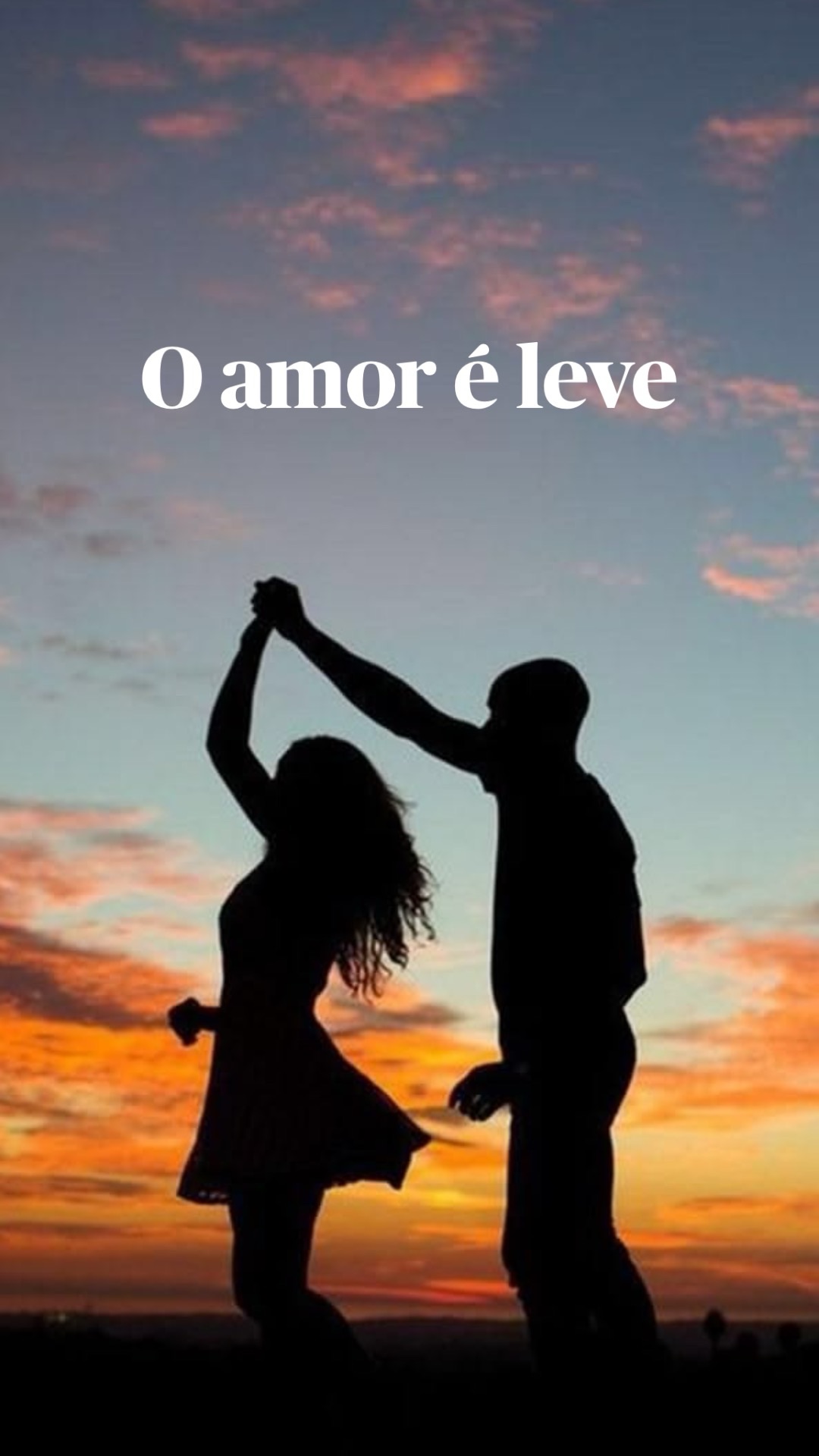 Eu encontrei o amor leve e você também vai