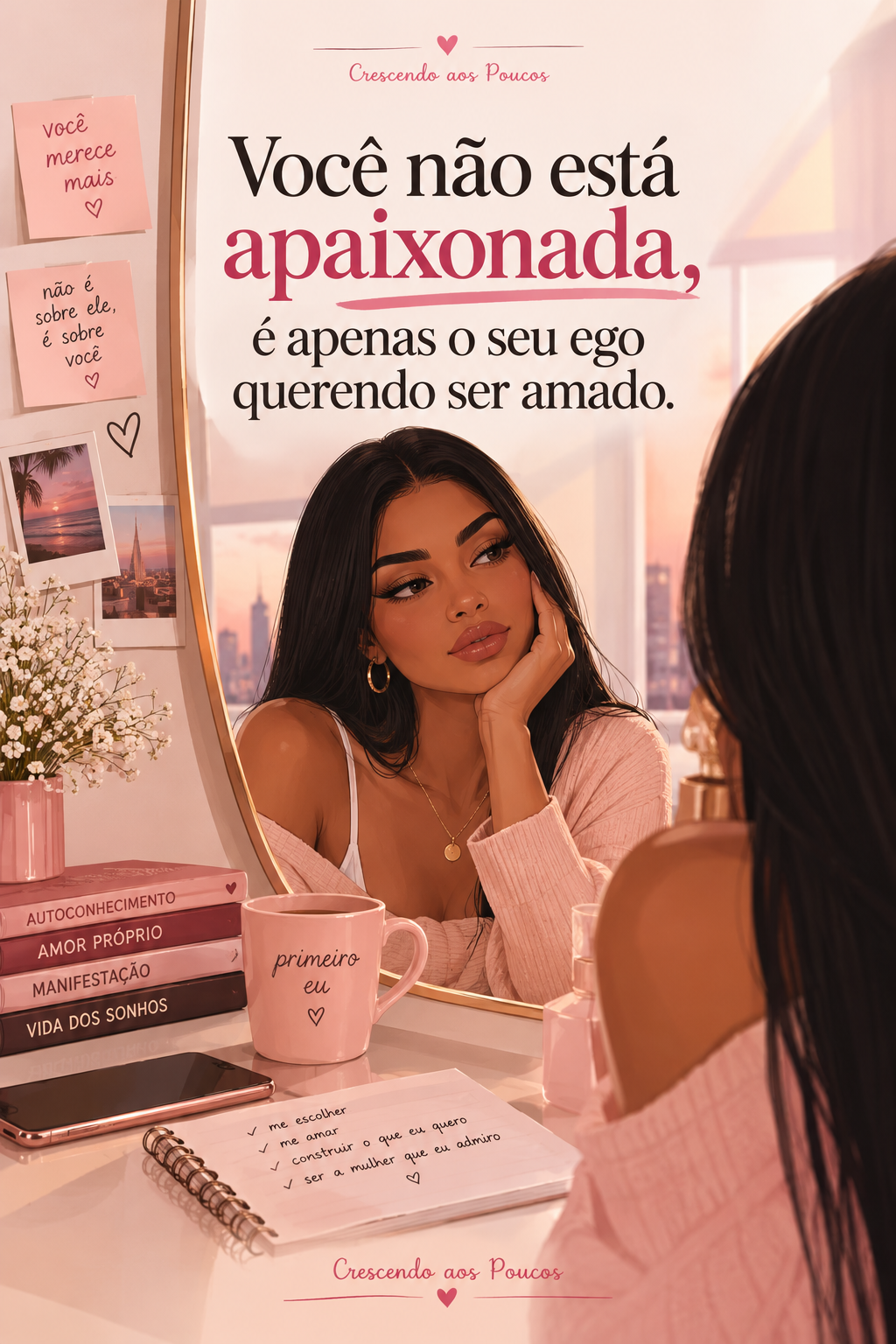 Você não está apaixonada, é apenas o seu ego querendo ser amado